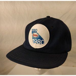 ESSO 100 Years 1980 Cap Trucker Hat Snapback Baseball Vintage retro 80s gas